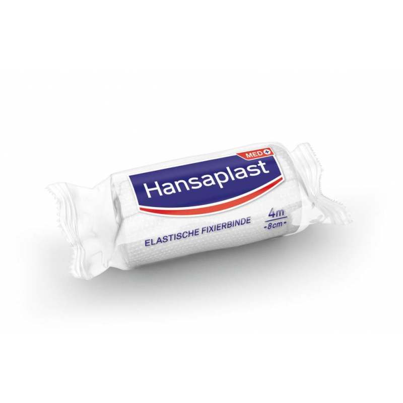 Hansaplast Elastische Fixierbinde 4 m x 8 cm