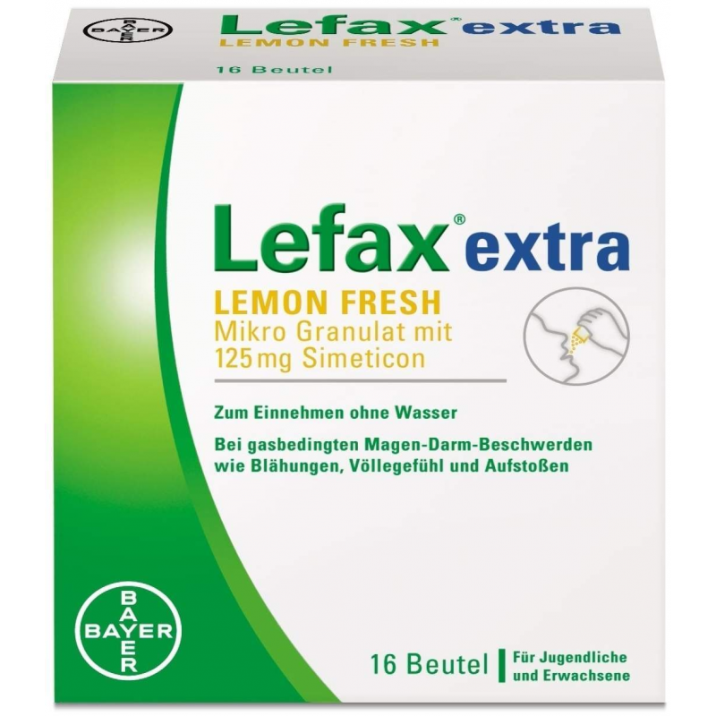 Lefax extra Lemon Fresh 16 Granulatbeutel