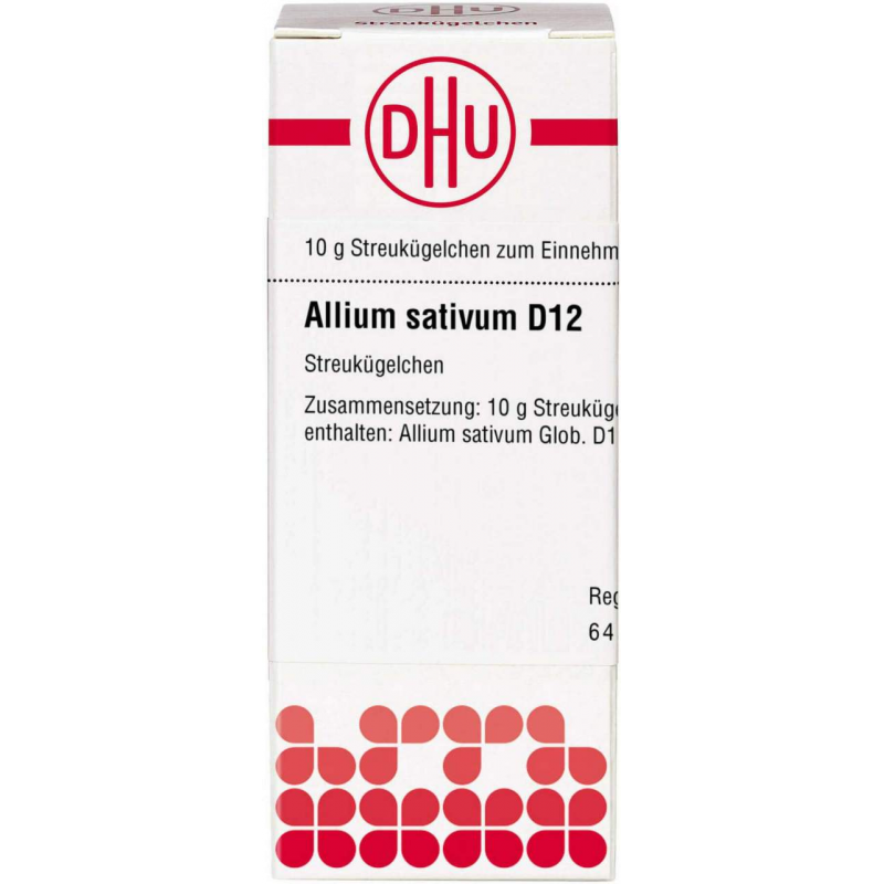 Dhu Allium Sativum D12 Globuli 10 G