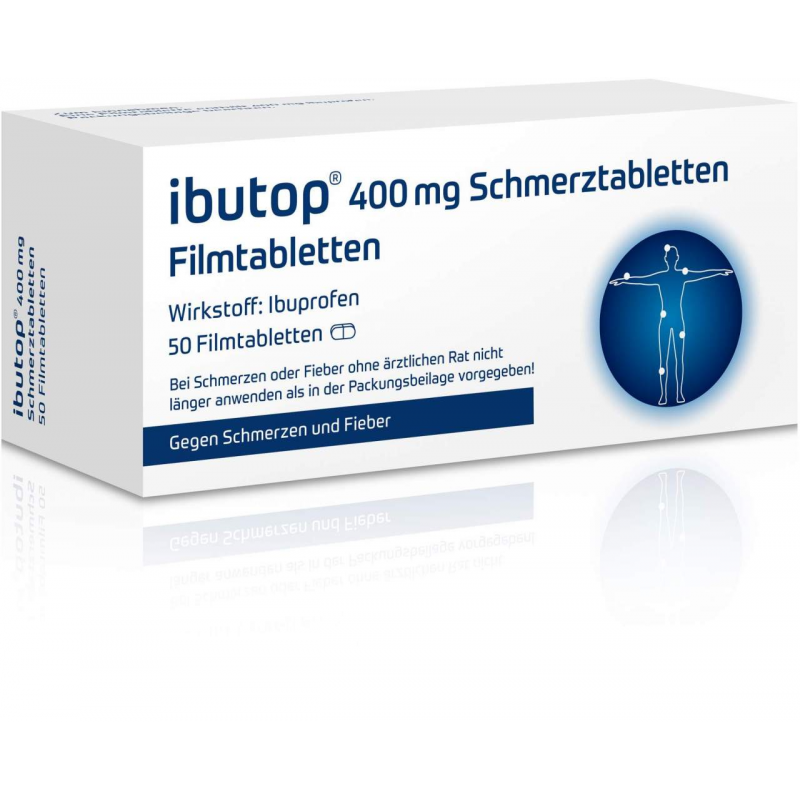 Ibutop 400 mg Schmerztabletten 50 Filmtabletten