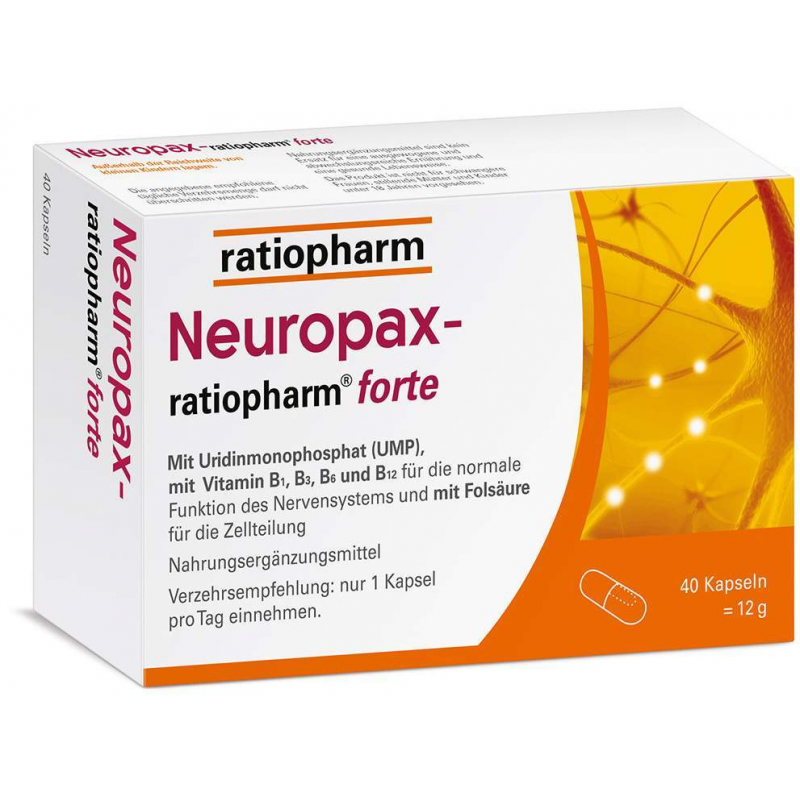Neuropax-ratiopharm forte 40 Kapseln