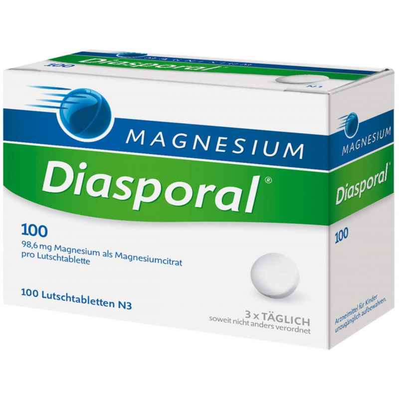 Magnesium Diasporal 100 100 Lutschtabletten