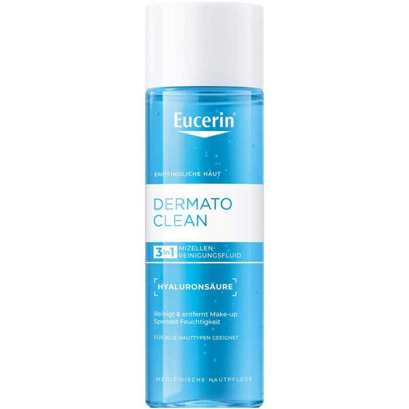 Eucerin Dermatoclean Hyaluron Mizellen Reinigungsfluid 3in1 200 ml