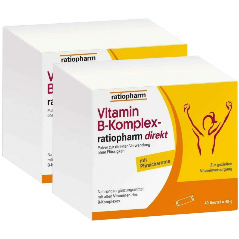Vitamin B Komplex ratiopharm direkt 2 x 40 Beutel