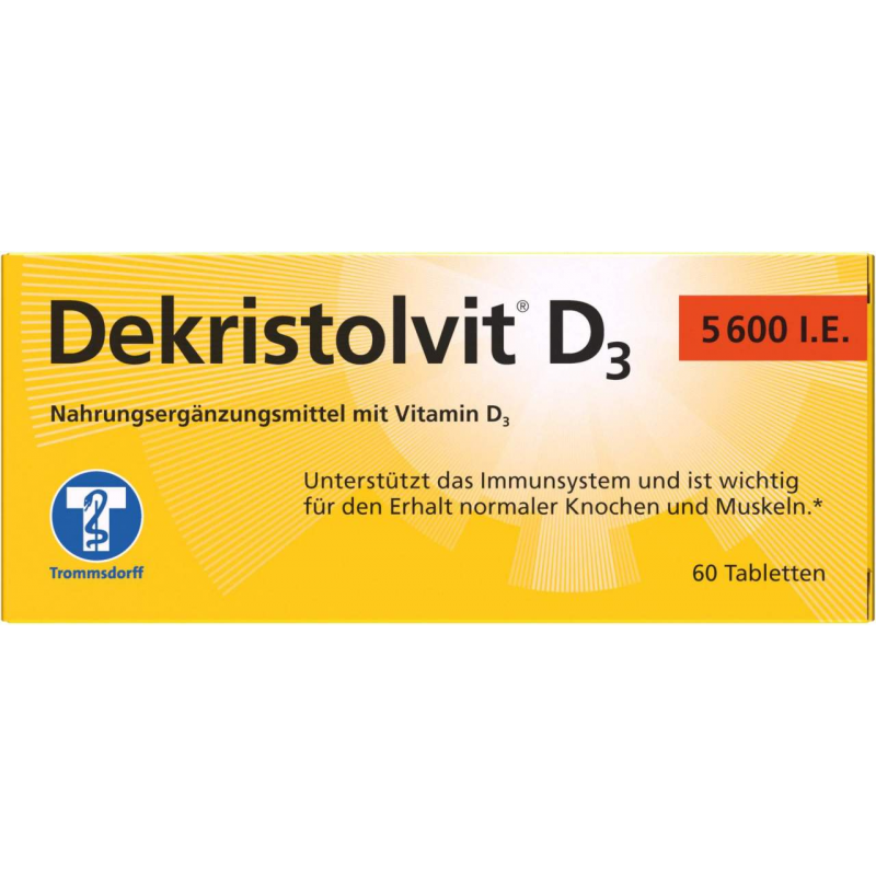 Dekristolvit D3 5.600 I.E. 60 Tabletten