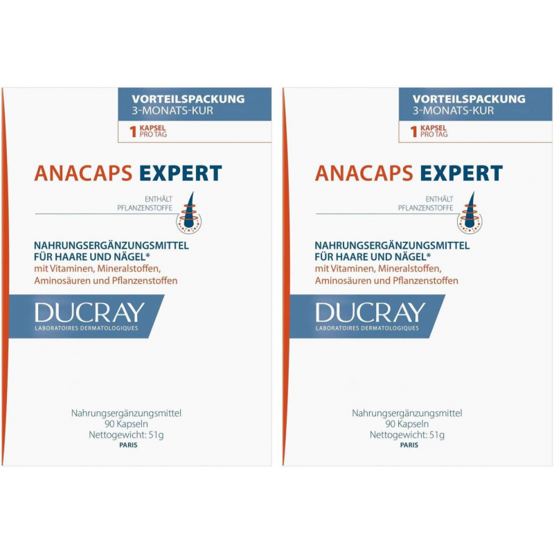 Ducray Anacaps Expert 2 x 90 Kapseln