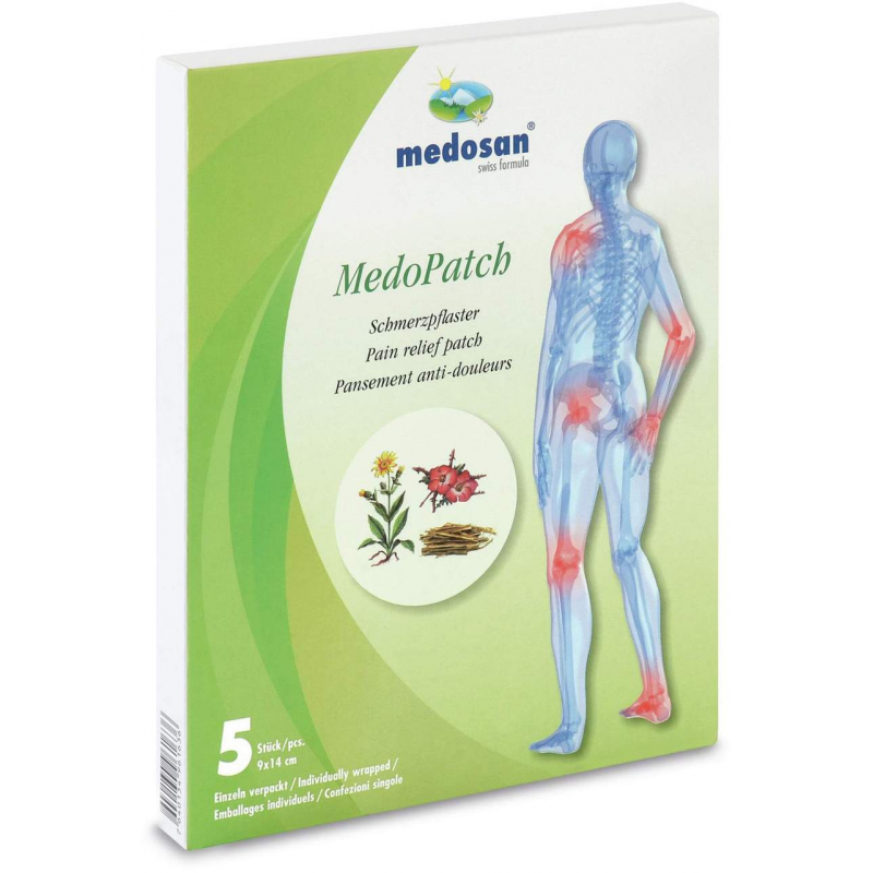 MedoPatch 24 H Schmerzpflaster für Rücken und Schulter