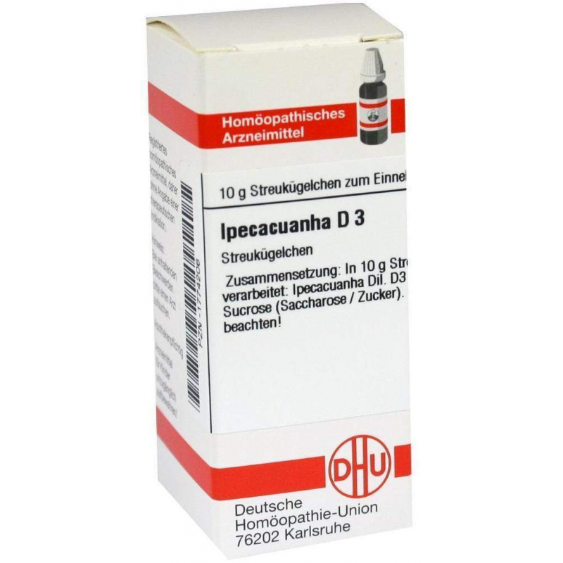Dhu Ipecacuanha D3 Globuli