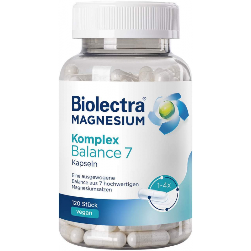Biolectra Magnesium Komplex Balance 7 120 Kapseln