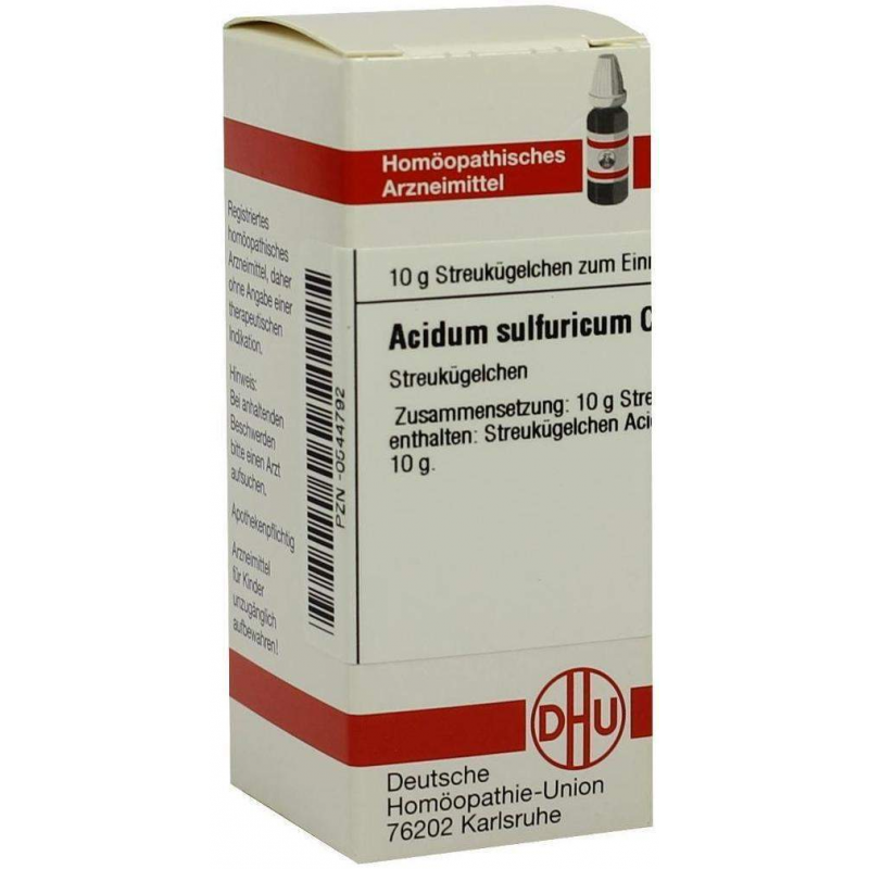 Dhu Acidum Sulfuricum C12 Globuli