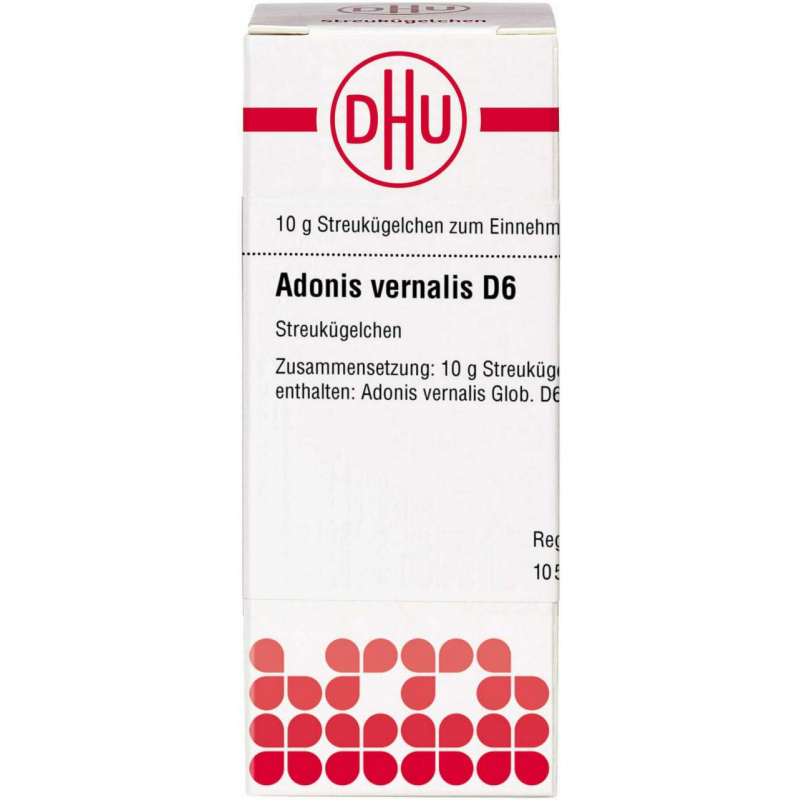 Dhu Adonis Vernalis D6 Globuli 10 G