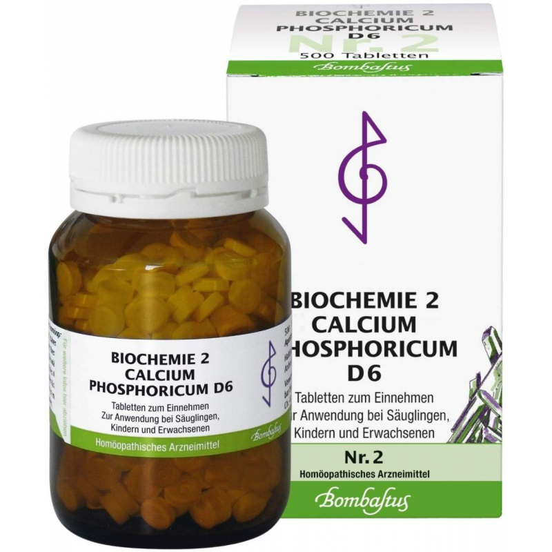 Biochemie Bombastus 2 Calcium phosphoricum D 6 500 Tabletten