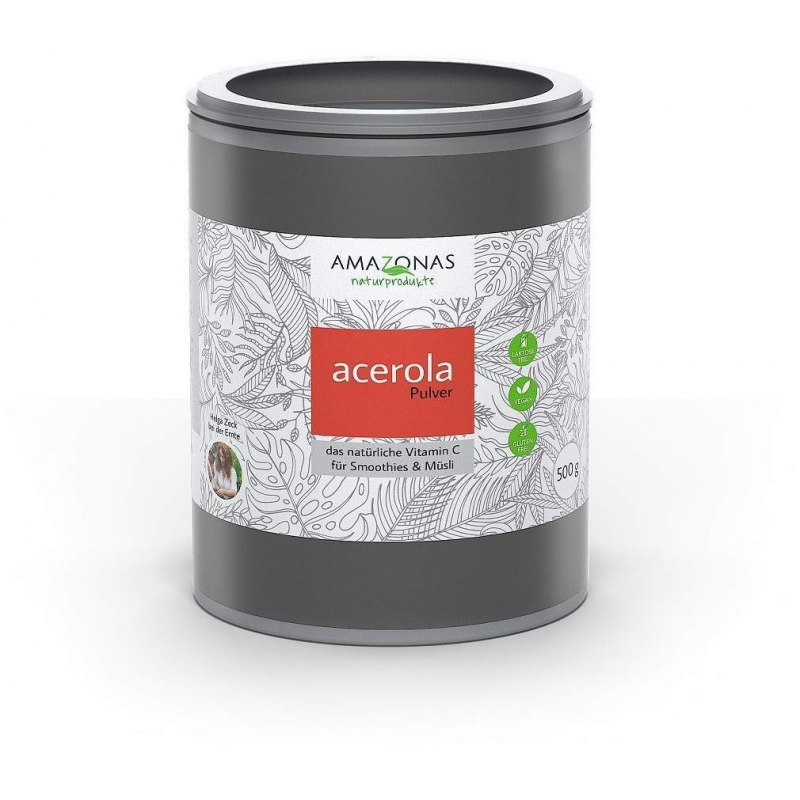 Acerola 100% Natürliches Vitamin C 500 G Pulver