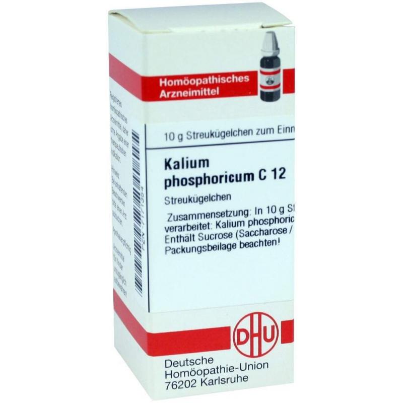 Dhu Kalium Phosphoricum C12 Globuli