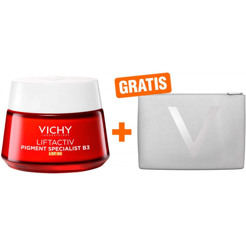 Vichy Liftactiv B3 Anti-Pigmentflecken LSF 50 Creme 50 ml + gratis Kosmetiktasche