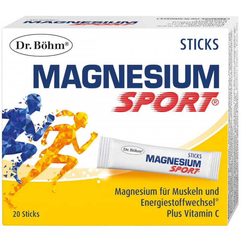 Dr.Böhm Magnesium Sport 20 Sticks