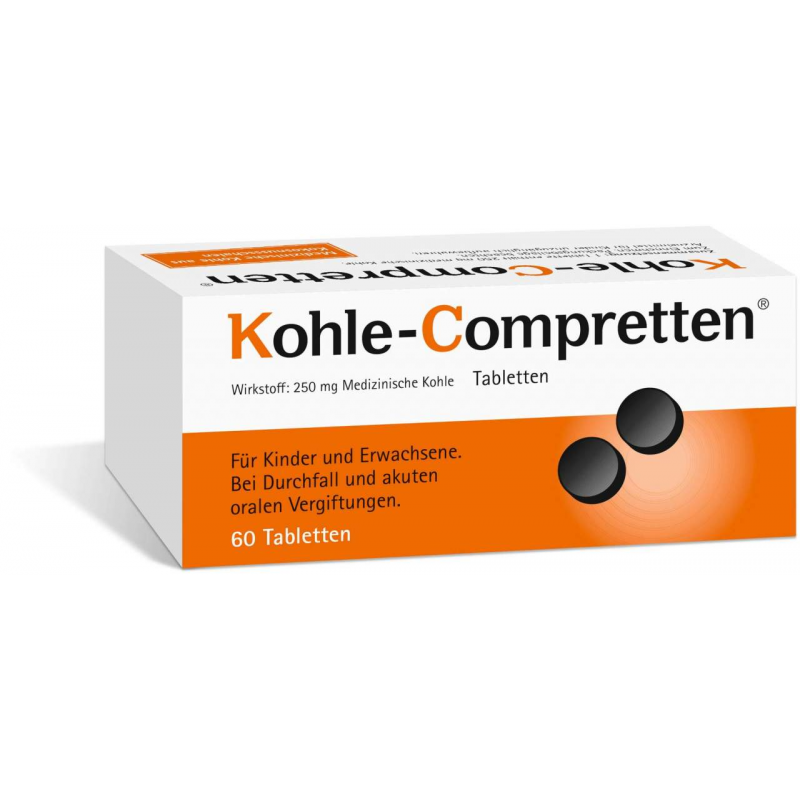 Kohle Compretten 60 Tabletten