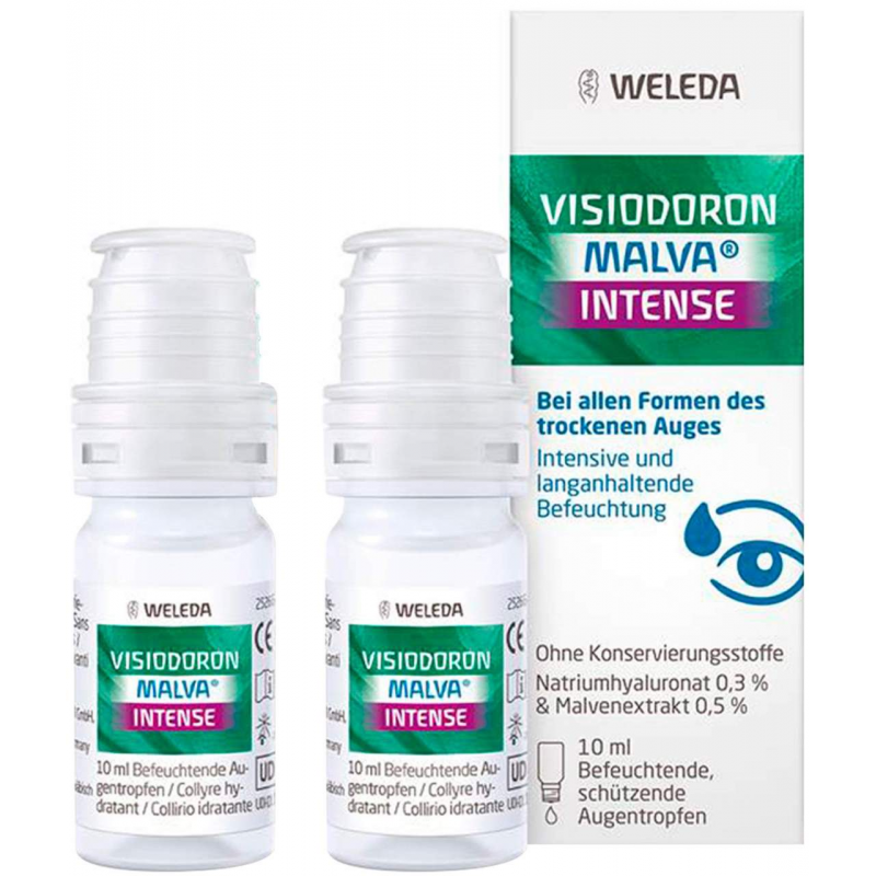Visiodoron Malva Intense Augentropfen 2 x 10 ml
