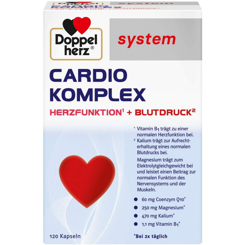 Doppelherz system Cardio Komplex 120 Kapseln
