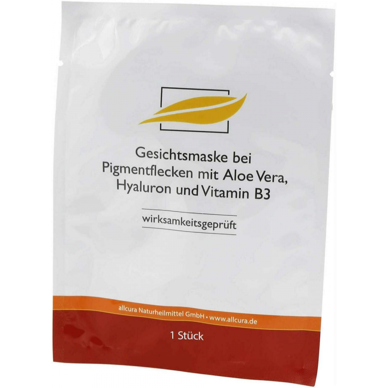 Gesichtsmaske bei Pigmentflecken 1 Stück