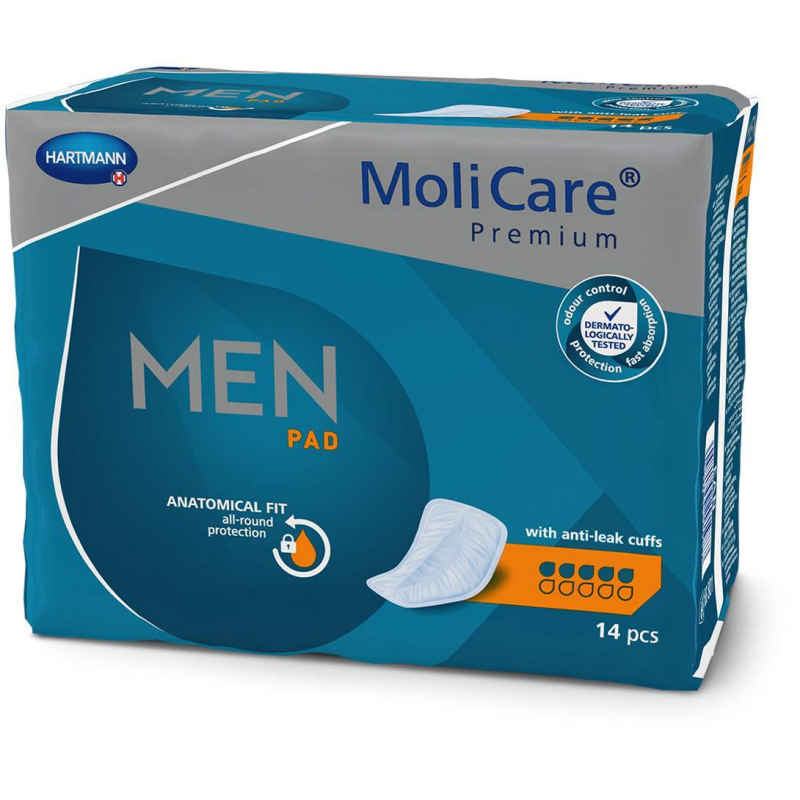 Molicare Premium Men Pad 5 Tropfen 14 Stück