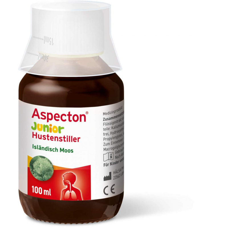 Aspecton Junior Hustenstiller Isländisch Moos 100 ml Saft