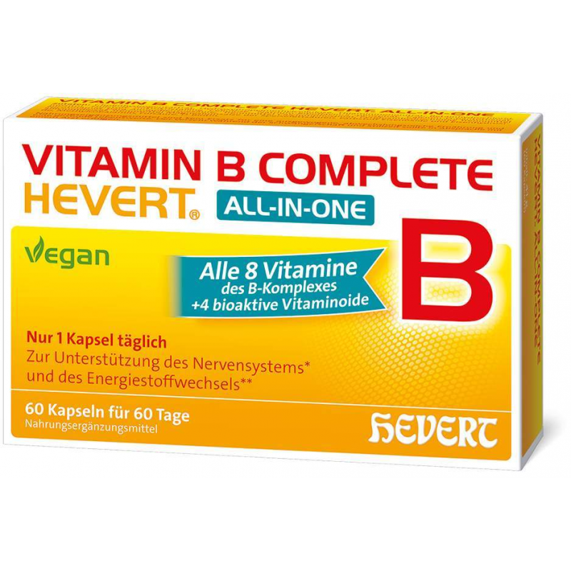Vitamin B complete Hevert all-in-one 60 Kapseln