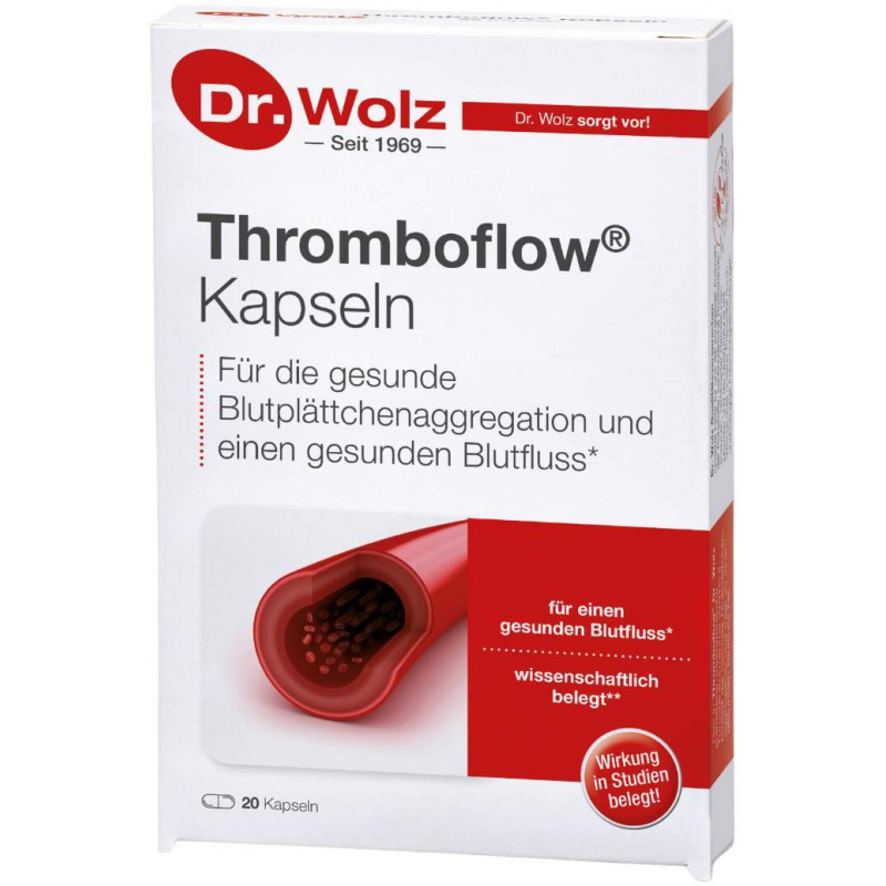 Thromboflow Dr.Wolz 20 Kapseln