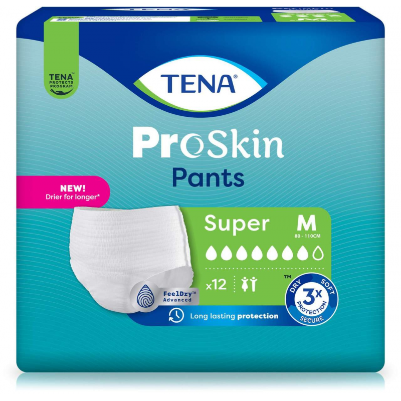 Tena Pants Super M Einweghose 12 Stück