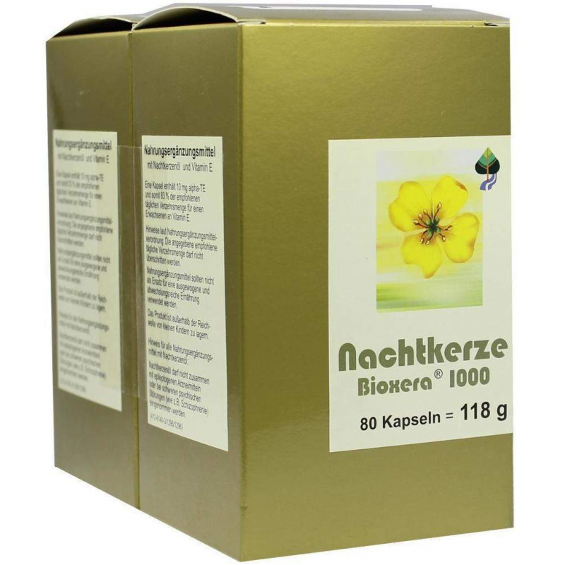 Nachtkerze Bioxera 1000 160 Kapseln