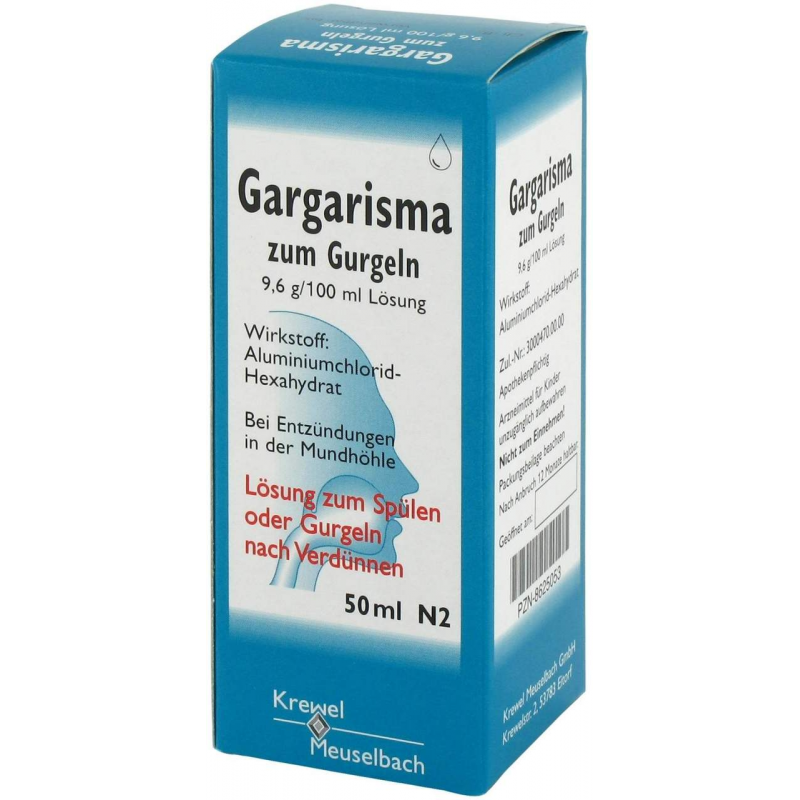 Gargarisma zum Gurgeln 50 ml Liquidum