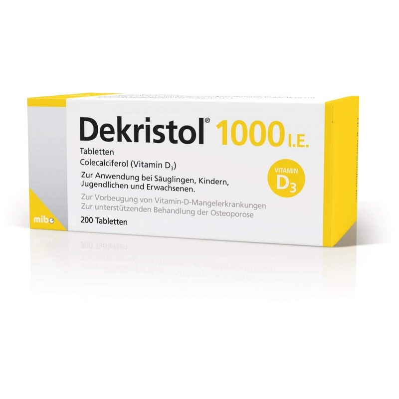 Dekristol 1.000 I.E. 200 Tabletten