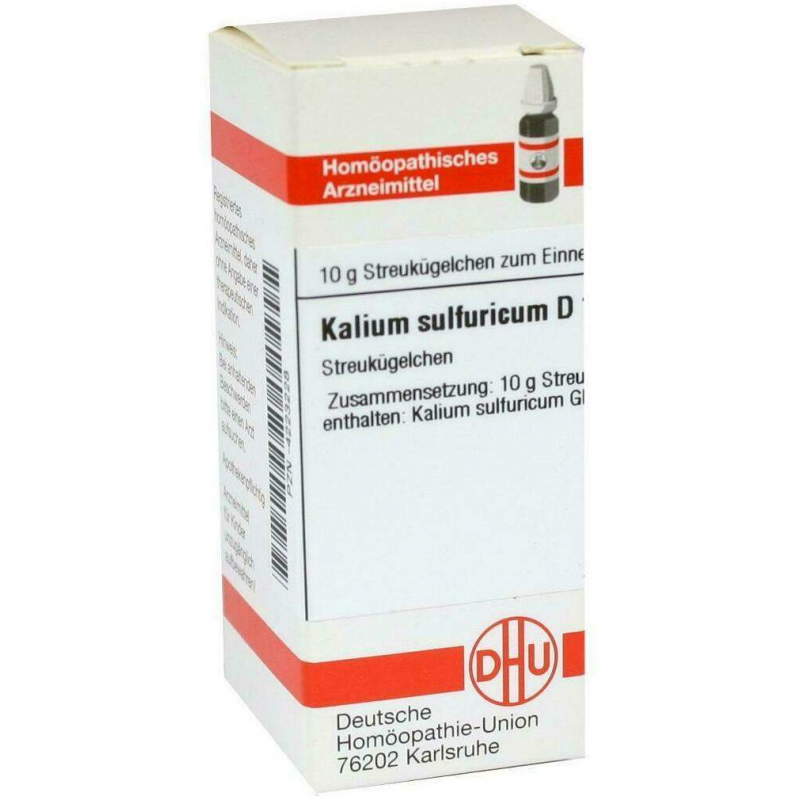 Dhu Kalium Sulfuricum D12 10 G Globuli