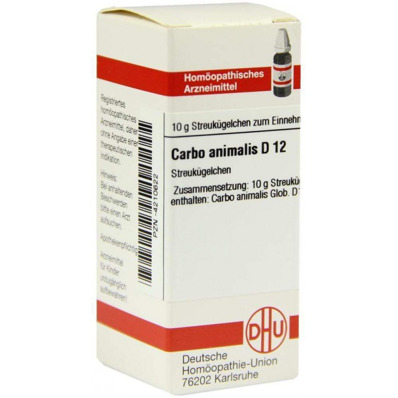 Dhu Carbo Animalis D12 Globuli