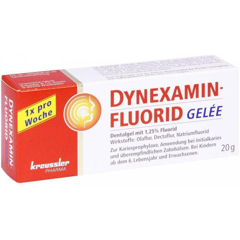 Dynexaminfluorid Gelee 20 G Dentalgel