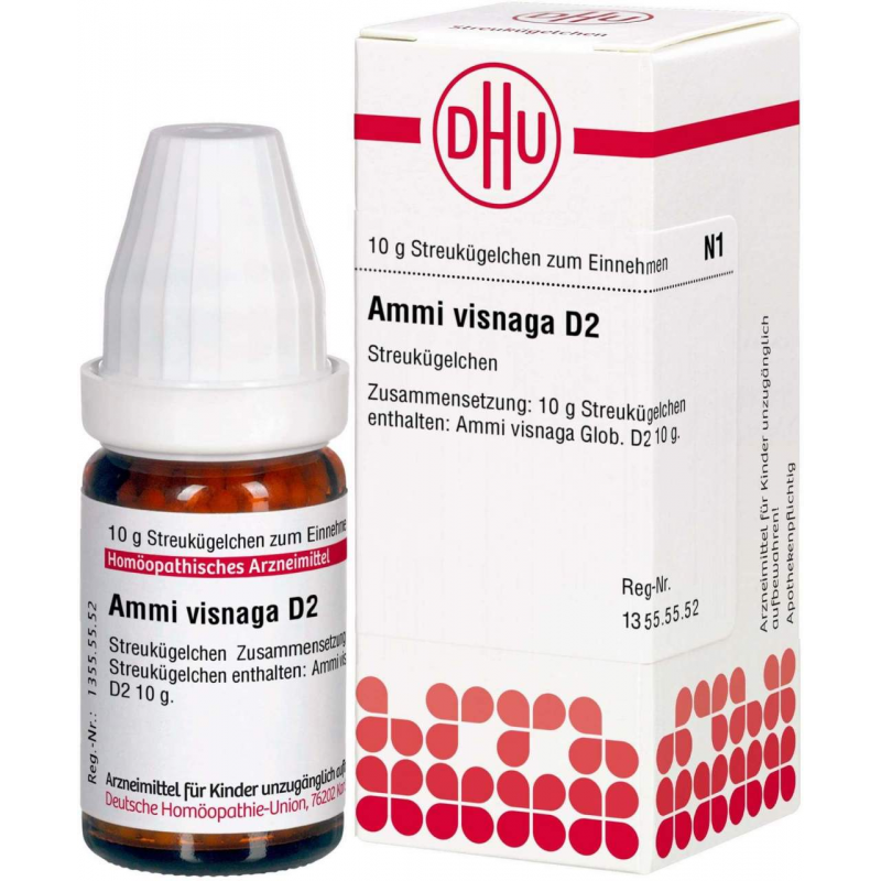 Dhu Ammi Visnaga D2 Globuli 10 G