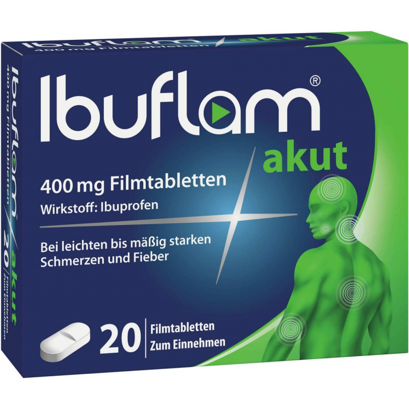 Ibuflam akut 400 mg 20 Filmtabletten