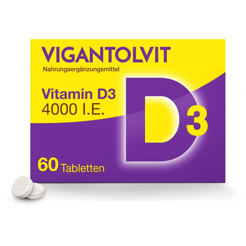 Vigantolvit 4.000 I.E. Vitamin D3 60 Tabletten