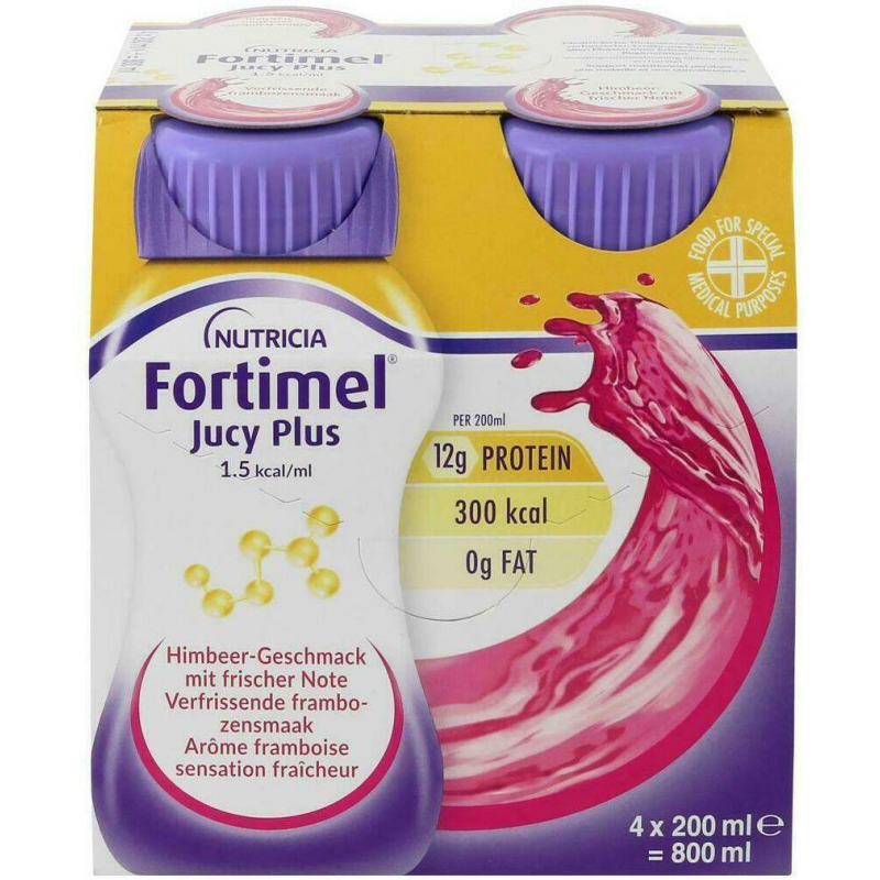 Fortimel Jucy Plus Himbeere Frische Note