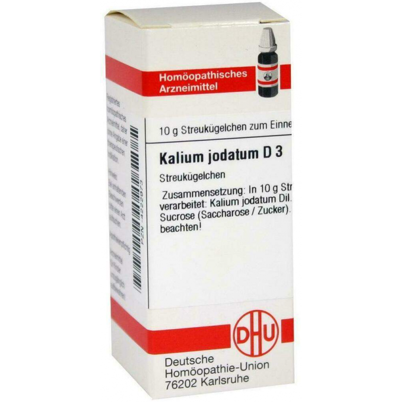 Dhu Kalium Jodatum D3 Globuli