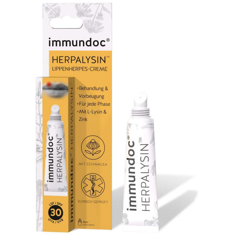 Immundoc Herpalysin Lippenherpes-Creme 7 ml