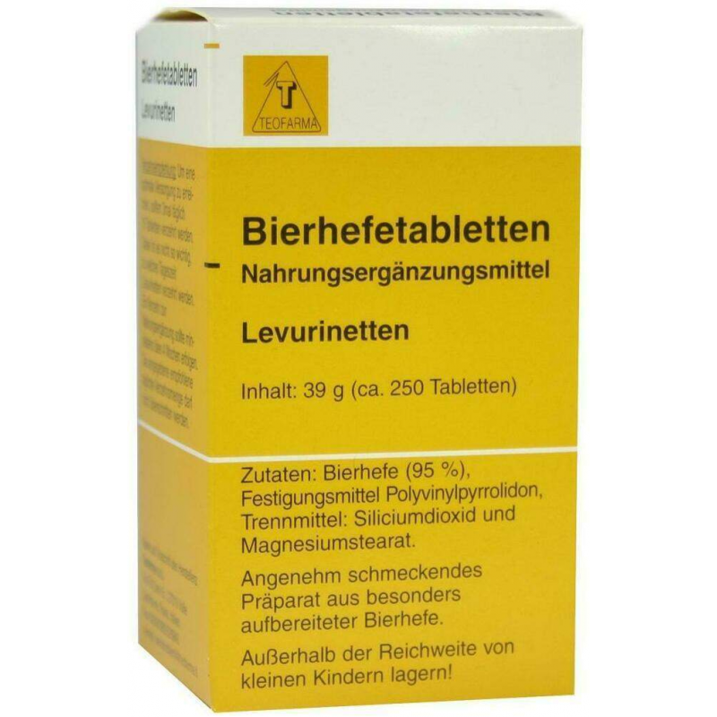 Bierhefetabletten Levurinetten 39 G