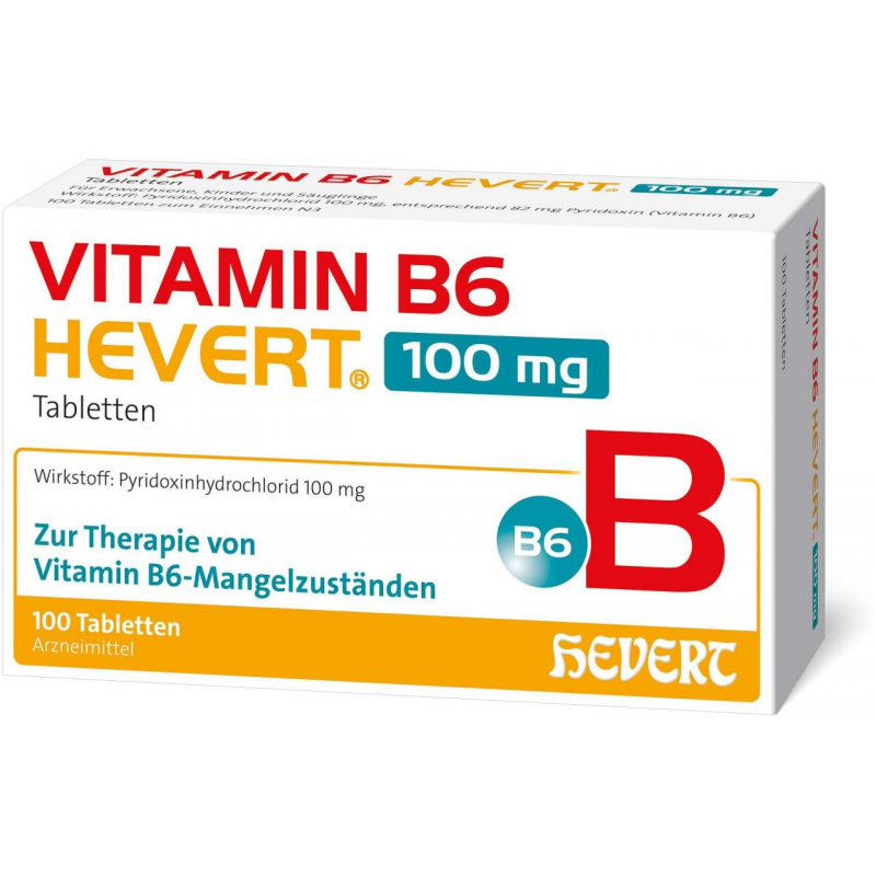 Vitamin B6 Hevert 100 mg 100 Tabletten