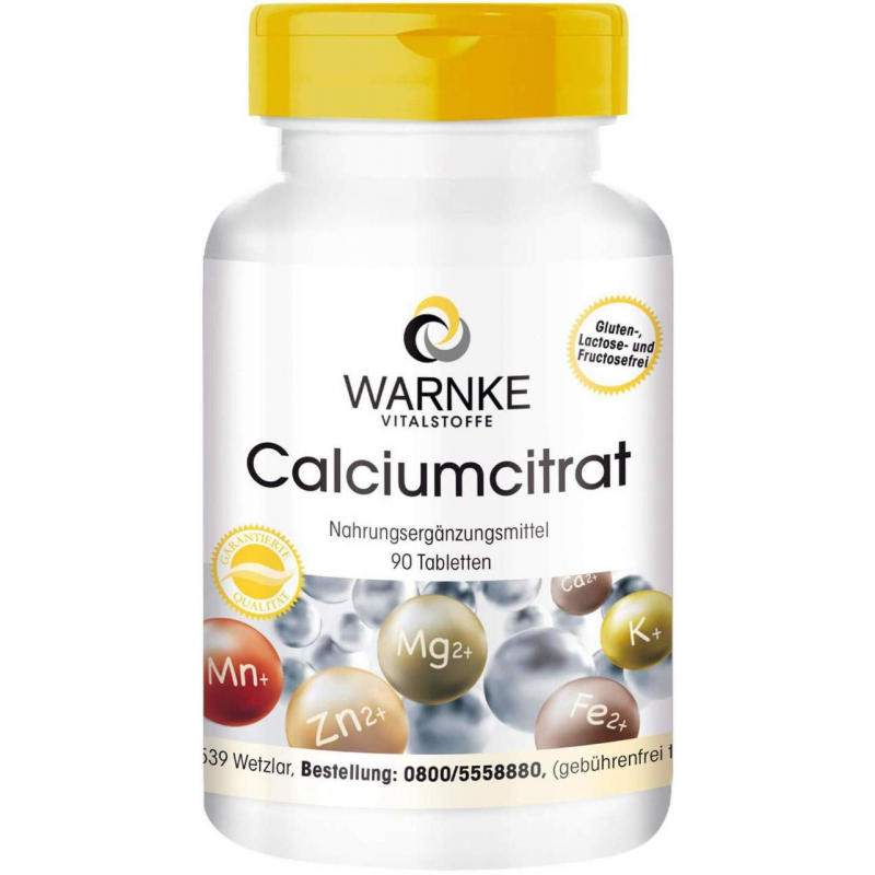 Calciumcitrat 90 Tabletten