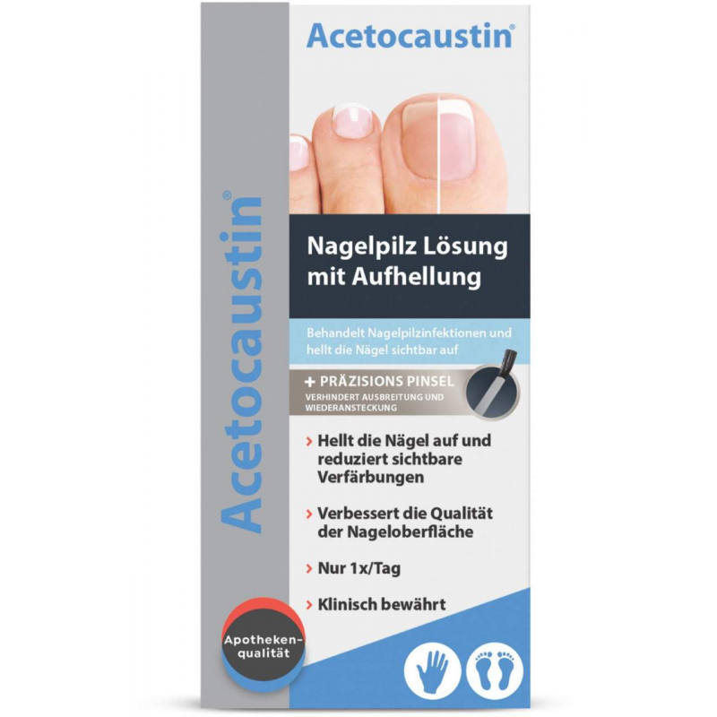 Acetocaustin Nagelpilz Lösung mit Aufhellung 9 ml