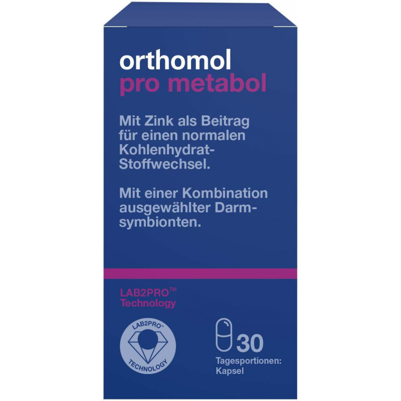 Orthomol pro metabol 30 Kapseln