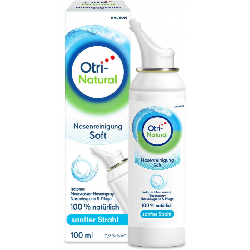 OtriNatural Nasenreinigung soft Isoton 0,9% NaCl 100 ml