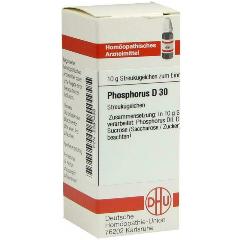Dhu Phosphorus D30 Globuli