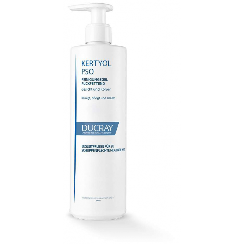 Ducray Kertyol PSO 400 ml Reinigungsgel rückfettend