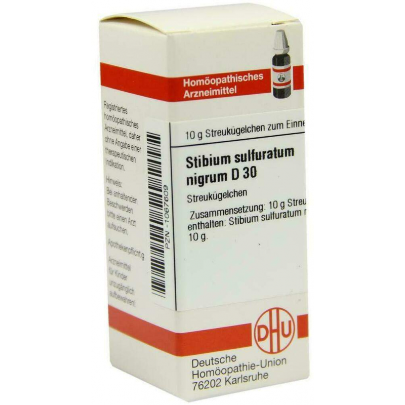 Dhu Stibium Sulf. Nigrum D30 10 G Globuli